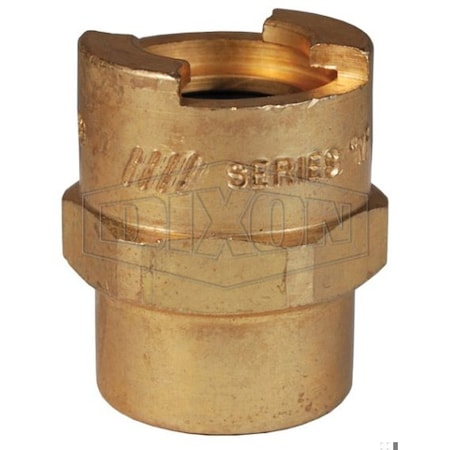 Dixon Dix-Lock N Series Bowes Interchange Female Quick Disconnect Coupler, 3/8-18 Nominal, 300 psi Pressu 4NF3-B